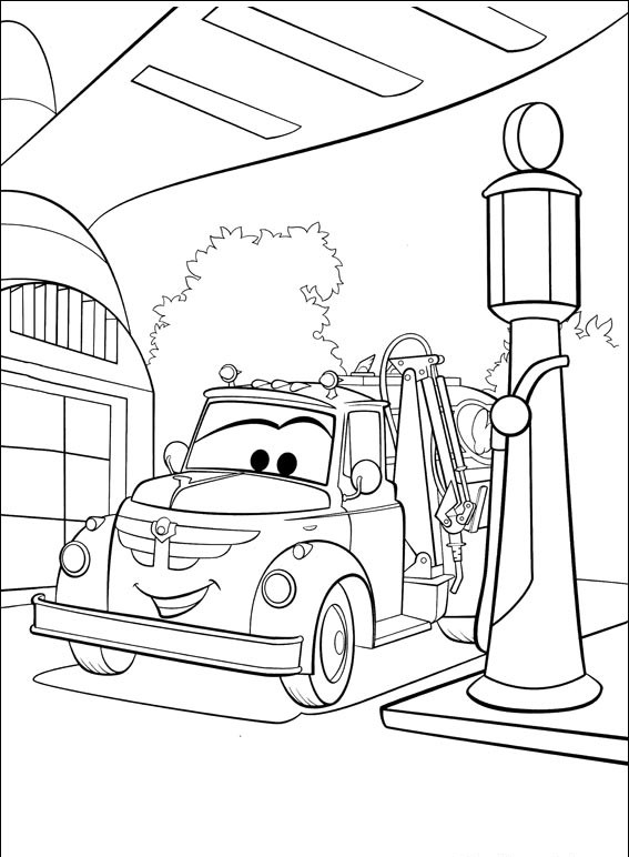 coloriage planes chug le camion citerne ami de dusty